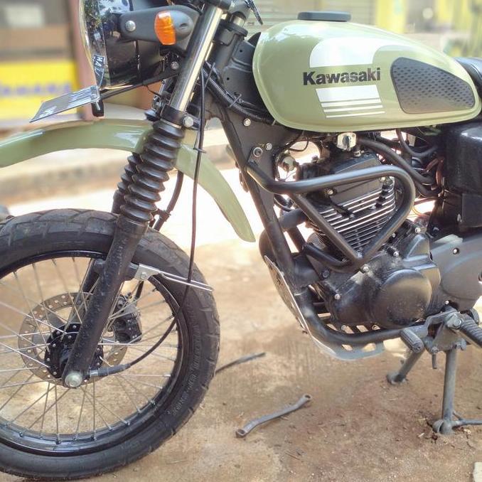 Crasbar Engine Guard Kawasaki W175 Se W175 Tr