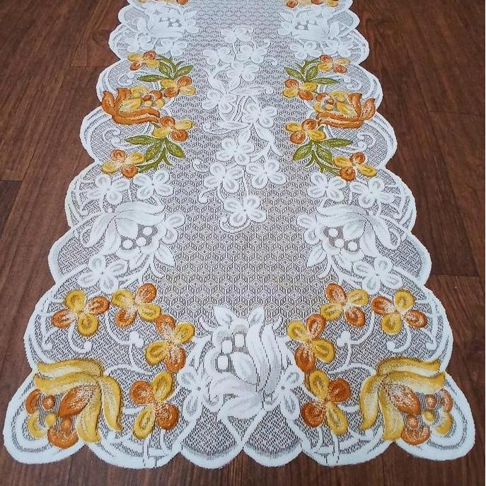 Decor- Taplak Meja Ruang Tamu Minimalis Taplak Meja Tamu Rajut