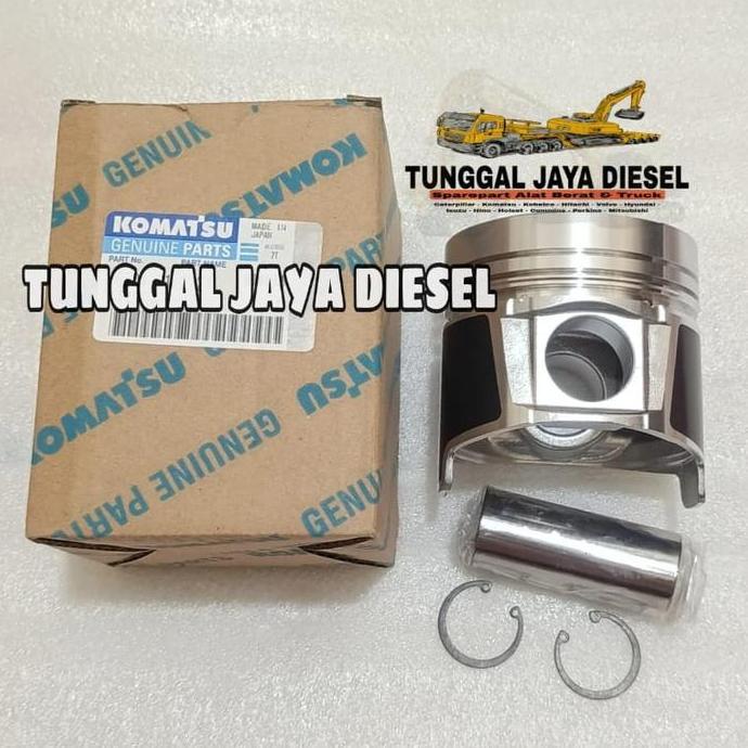 Piston Seher + Pin Dozer D31-20 D31 Engine 6D95 6D95L Komatsu Piston Murah