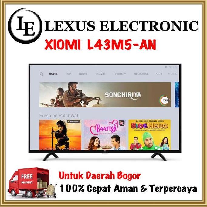TERLARIS XIOMI TV | LED TV XIOMI 43 INCH | TV ANDROID XIOMI | 43M5 | L43M5-AN