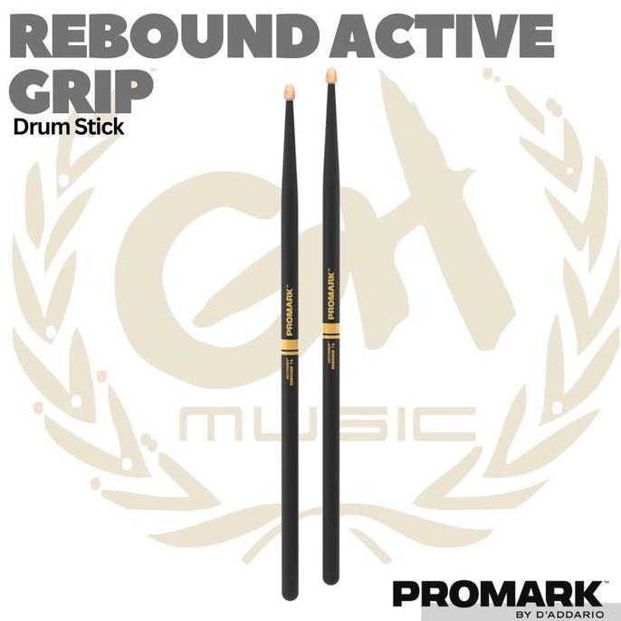 PROMARK REBOUND ActiveGrip Hickory Drum Stick - Stik LJ
