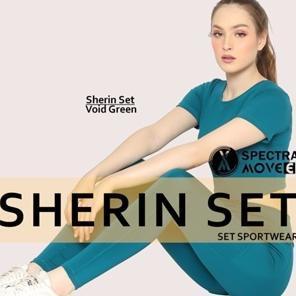 HOT SALE Baju senam M-XXL SHERIN SET set sport baju senam celana senam legging senam setelan olahrag