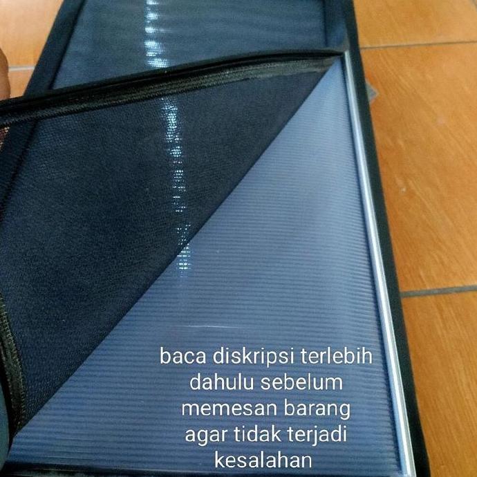TERLARIS KASA NYAMUK PENUTUP VENTILASI AC DENGAN FRAME KARET DAN KASA FIBER