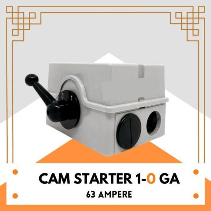 CAM STARTER 63A OHM SAKLAR GENSET TUAS GENSET 63A SAKLAR LISTRIK 63A HEMAT