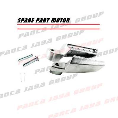 KARET FOOTSTEP BELAKANG STEP BELAKANG SCOOPY BEAT FI CROME BESI TERBATAS