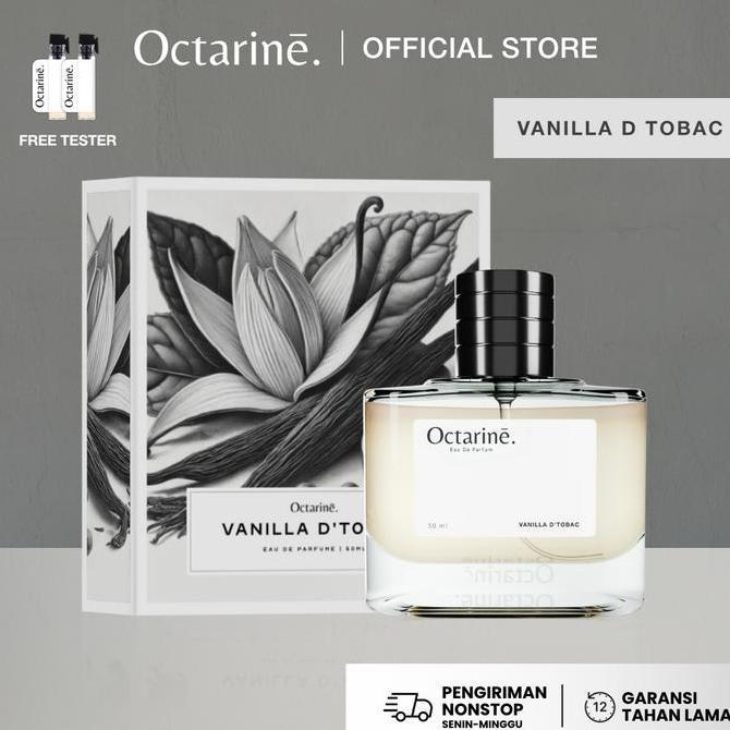 Cod,Bisa- Octarine - Vanilla D'Tobac Parfum Aroma Rempah & Vanilla