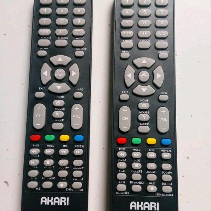 Lansungkirim- Remot Tv Led Lcd Akari Smart Tv Rc 9918As /Rc9920As /Rc2205 Remote