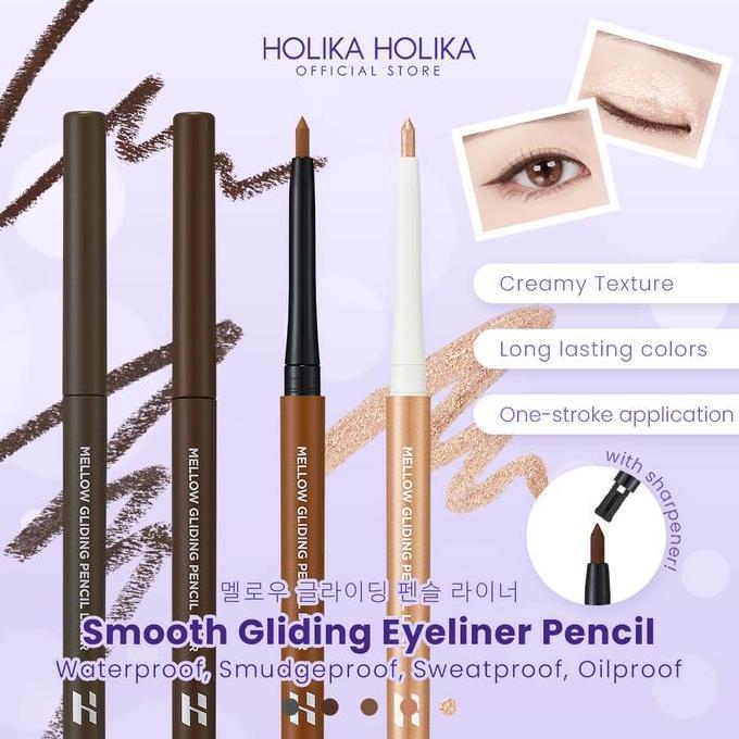 tevanikarya - holika holika mellow gliding pencil liner | waterproof eyeliner