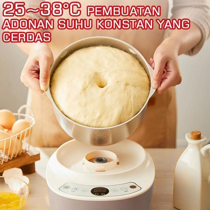 Lansungkirim- Lahome Bear Dough Mixer Pengaduk Adonan 3.5L Adonan Kneader Mixer Electric Standmix