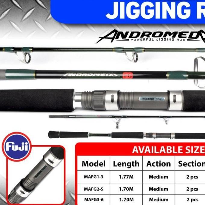 TERBARU - joran maguro andromeda pe 3-6 joran jigging