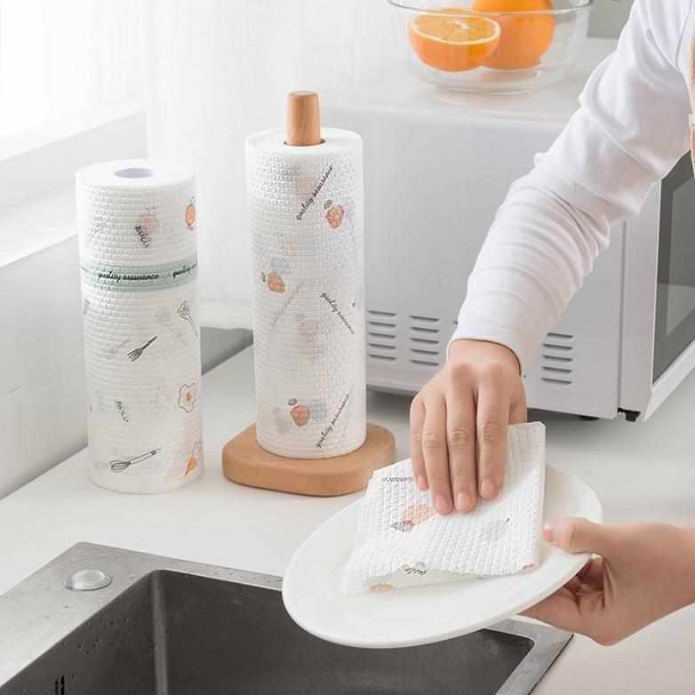 HL0133 Kertas Tissue Roll Penyerap Minyak Tisu Gulung Dapur