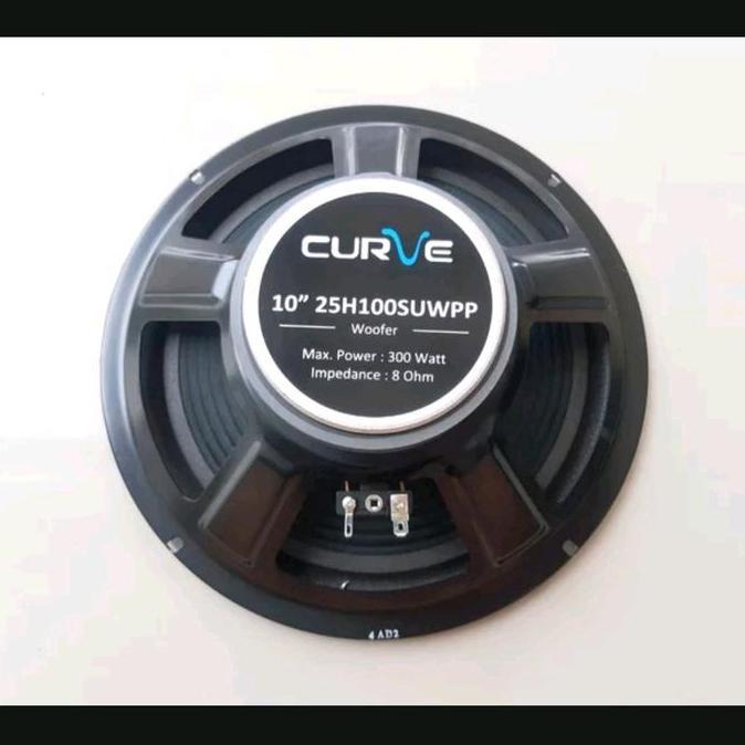Murah Speaker Curve 10 Inch 10" 25H100Suwpp Woofer