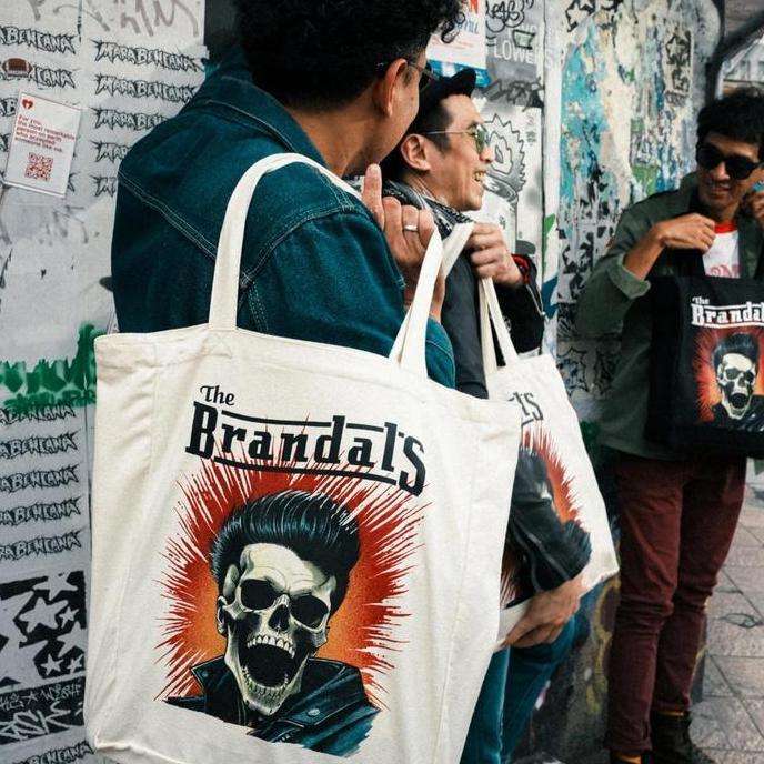 New Totebag Nevertoolavish X The Brandals "Cancer"