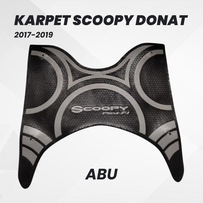 Karpet Motor Honda Scoopy tahun 2017-2019/ alas pijakan kaki Honda Scoopy tahun 2017-2019