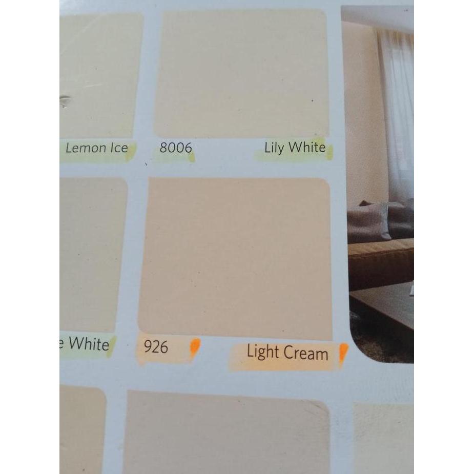 Cat Tembok 926 Light Cream Krem Vinilex 5 kg Interior Dinding Rumah
