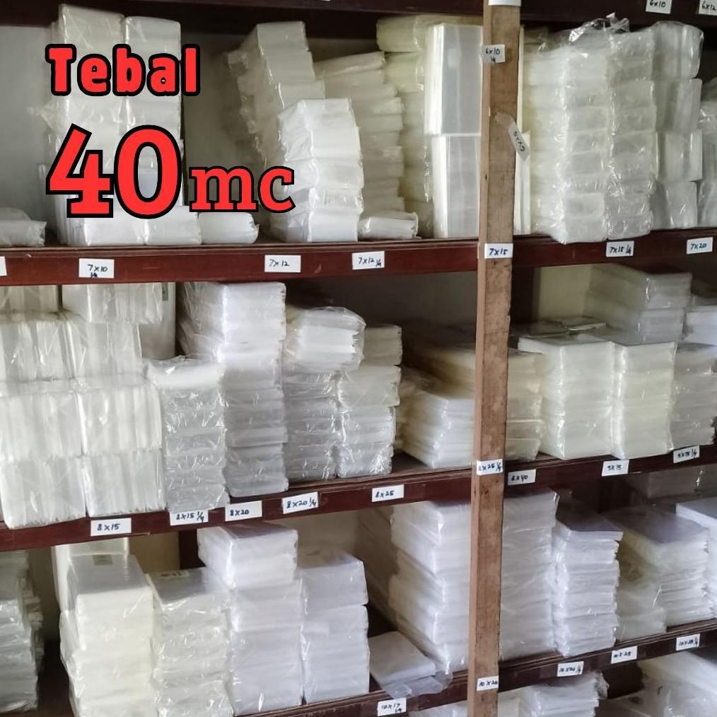 Termurah 1 Kg Plastik Opp Tanpa Lem Tebal 40 Micron Plastik Aksesoris Plastik Snack Plastik Opp Kaca