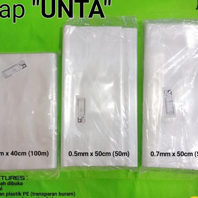 1 Roll Plastik Kantongan Pe Cap Unta Untuk Packing Ikan Packing Hasil Panen Kebun Untuk Cor Bangunan