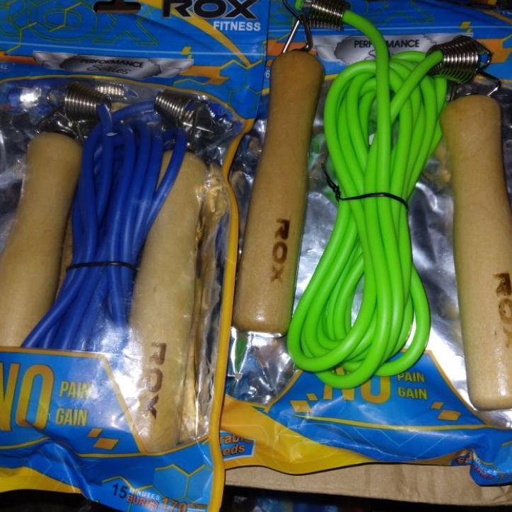 Tali Skipping Kayu Xl / Jump Rope Merk Rox