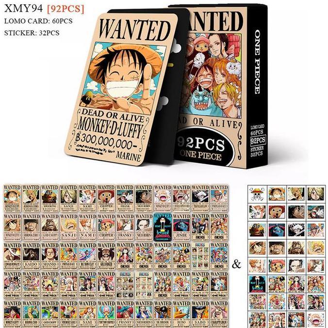 TRIESON Lomo Card / Kartu Foto Anime One Piece / Kartu Lomo Anime PROTOK