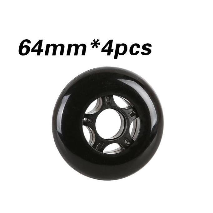 GHIFLY 4Pcs 64mm Roda Inline Skate / Roda Sepatu / Wheels Inline Skate PROTOK