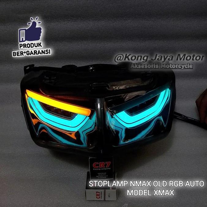 Stoplamp nmax old 2015 2019 RGB Lampu Belakang Nmax old Cr7 RGB Auto