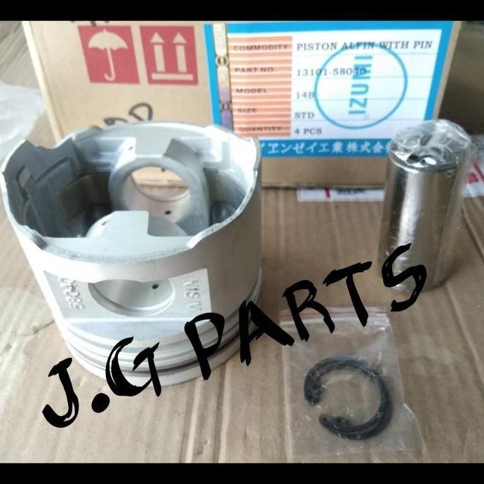 PISTON ASSY TOYOTA DYNA SAURUS 115 ET 115ET IZUMI STD OEM 13101-58040