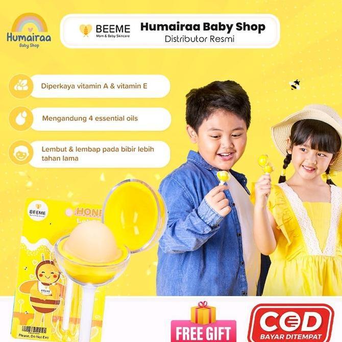 Fuji Approved Beeme Honey Lolipop Balm Pelembab Bi Memberikan Efek Pink Pada Bi