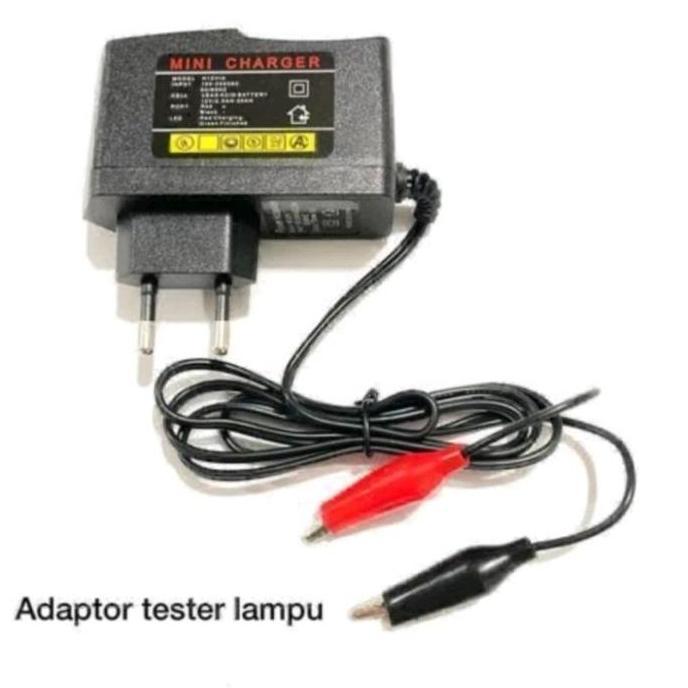 ADAPTOR TESTER ALAT TESTER LAMPU 12 VOLT DC LAMPU LED MOTOR MOBIL BESTSELLER