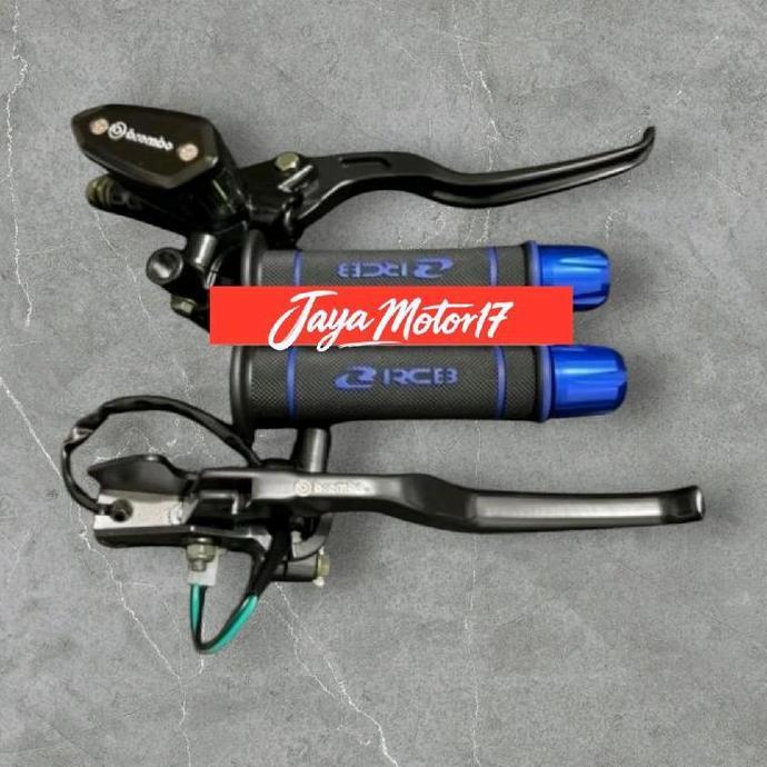 Master Rem Tabung Model Oval Original + Handgrip RCB Original 100% HG55 + Jalu Stang CNC Bisa Untuk 