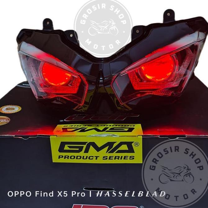 Lampu depan led + projie Zx25r Zx 25rr / Headlamp JPA Zx25rr Zx 25r