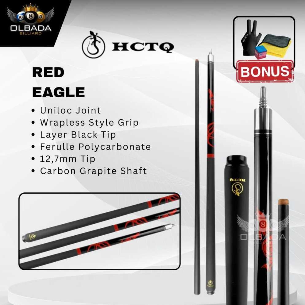 ARKAISGALERI HCTQ STICK BILLIARD CARBON | STICK PLAY | STIK BILLIARD KARBON | CUE BILLIARD ORIGINAL