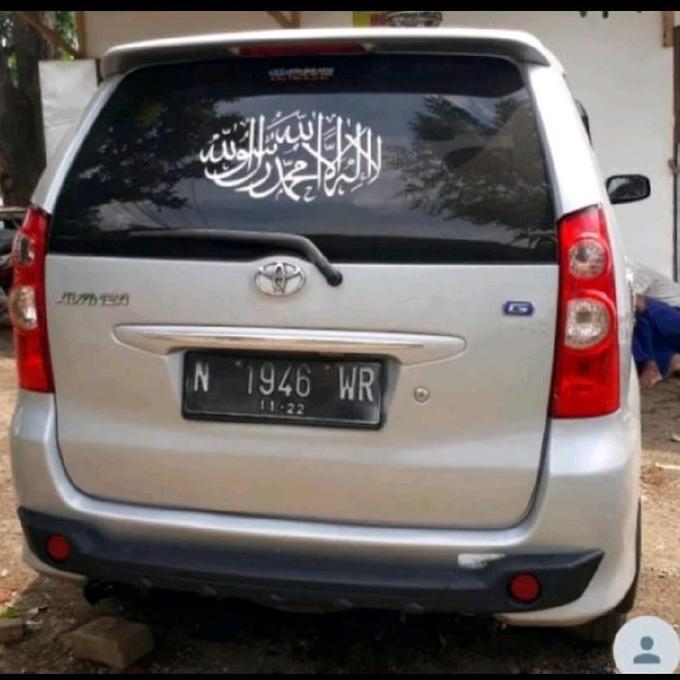 PENGAMAN TANDUK BUMPER BELAKANG MOBIL TOYOTA AVANZA LAMA RESTOCK