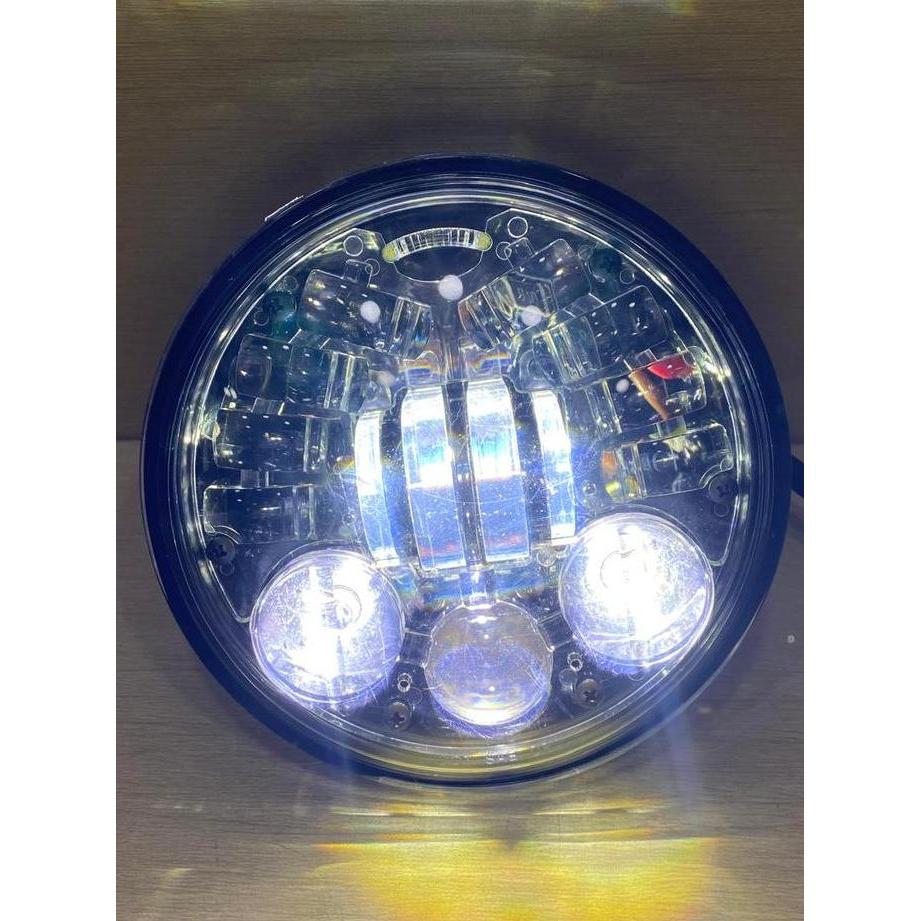 LAMPU DAYMAKER HEADLHT 5.75 INCH HARLEY STRING 5.75 LAMPU SEN BLACK