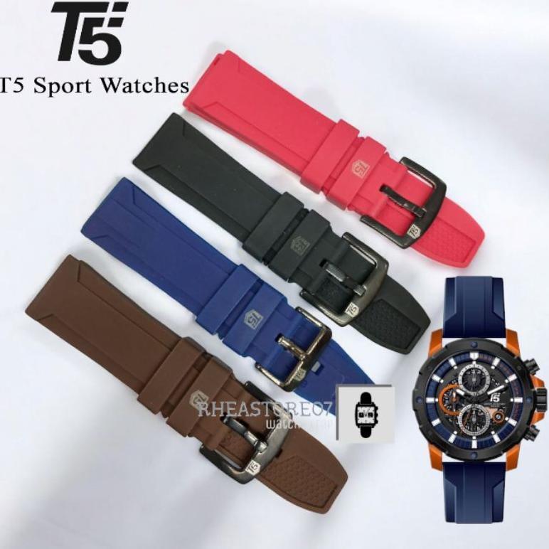 Tali Jam Tangan Rubber T5 Colection H3939G H3926 Strap Jam Tangan Rubber aksesoris jam