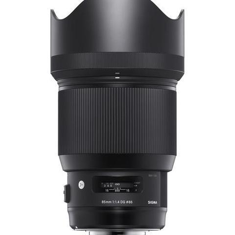 TERBARU - Sigma 85mm f1.4 DG HSM Art Lens for Canon EF / Nikon F / Sony E Lens - Lensa Sigma 85 mm f