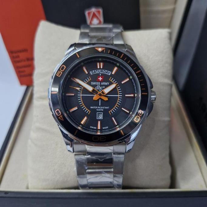 jam tangan pria SA HC2709 HC 2709 stainles steel