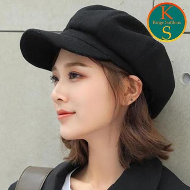 PREMIUM [COD] ORI 100% Topi Apolo Newsboy Dewasa Wanita Pria Unisex Topi Seniman Pelukis Thomas Shel