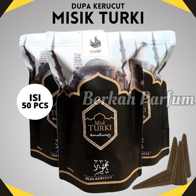 Clenesc- Dupa Hio Bukhur Buhur Wangi Kerucut Aromaterapi Asli Gaharu Cendana