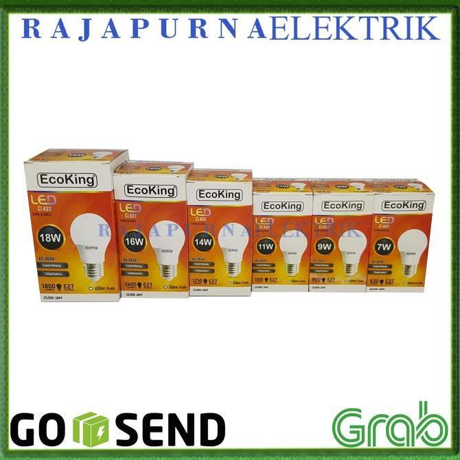Litcx- Lampu Led 18W - 18 Watt Ecoking Super Terang - Tahan Lama