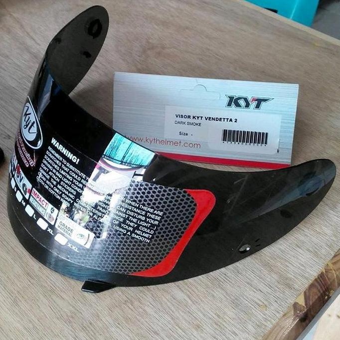 Visor Dark Smoke KYT Vendetta 2 Kaca Helm Vendetta2