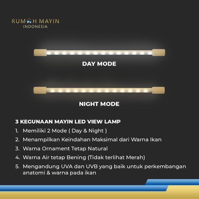 MAYIN Lampu LED PLUS Aquarium Arowana Arwana 172cm