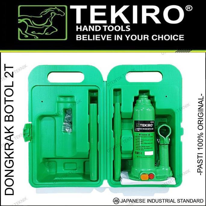 TEKIRO DONGKRAK BOTOL 2TON - AU-BJ1909 / DONGKRAK MOBIL KECIL MINIBUS SUV MPV HIGH QUALITY