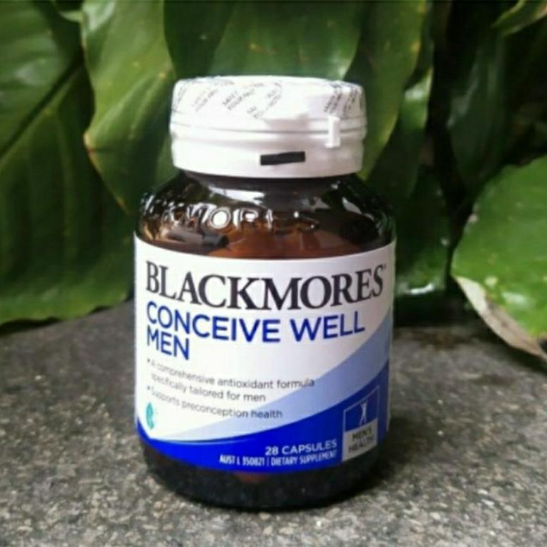 (Terbaru) Blackmores conceive well men 28 caps suplemen kesuburan pria (Terlaris)