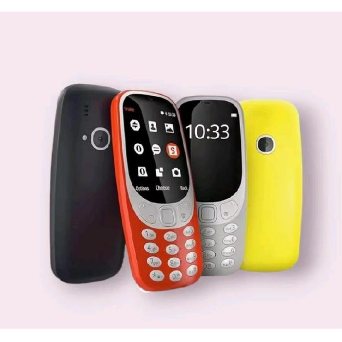 VINCOO_ - HANDPHONE NOKI 3310 DUAL SIM REBORN NEW HP 3310 KUNING