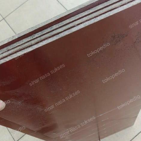 Ebonit Sheet / Pertinax Lembaran 2mm 20cm 20cm