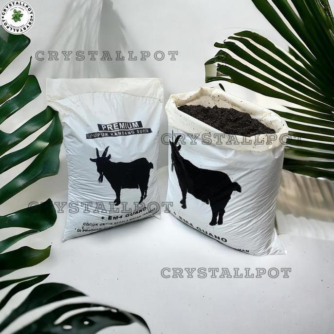 Pupuk Kandang Super Kambing EM4 Intan Makmur 9-10 kg - Pupuk Kambing Organik - Tanaman, Tanah