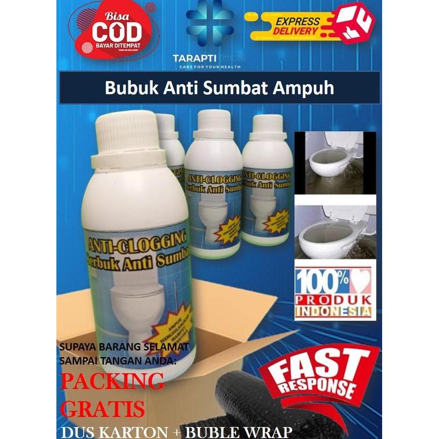 Bubuk Anti Sumbat Saluran Air Mampet / Obat Saluran Air Tersumbat