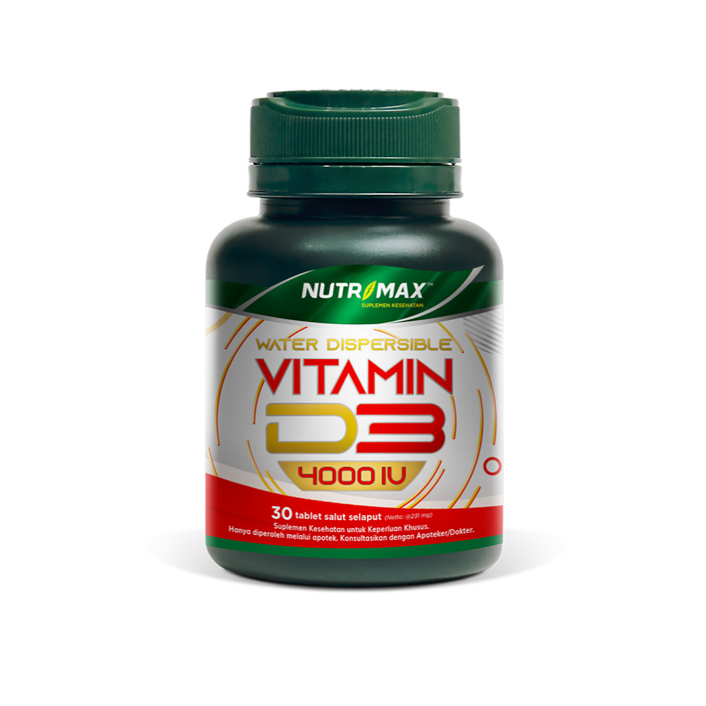 Nutrimax D3 4000 Iu / Vitamin D3 Nutrimax / Anak & Dewasa