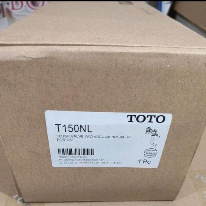 Toto T150 NL katup siram push keran kloset Toto C51