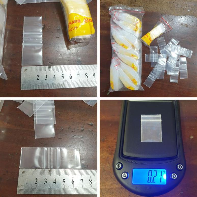 Plastik Klip 2X3 Atau Klip Plastik 2.5X3.5 Putih Tebal